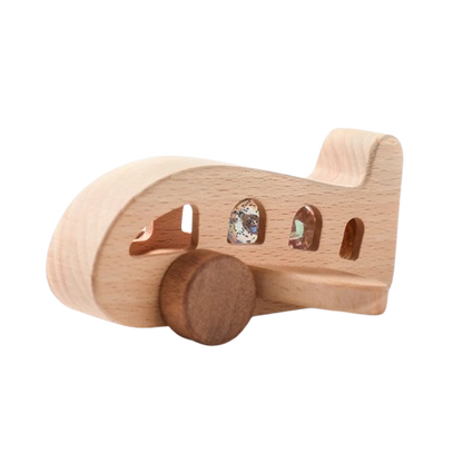 Wooden Montessori Train Set – Educational Birthday Toy for Toddlers & Kids