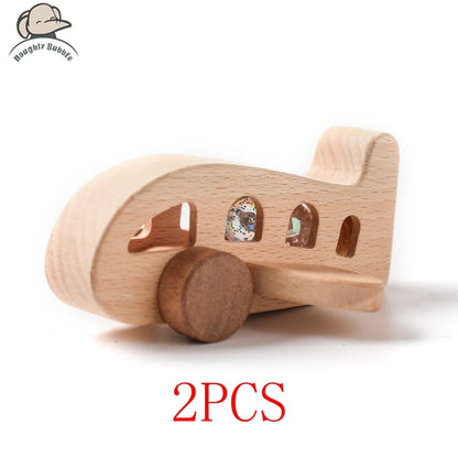 Wooden Montessori Train Set – Educational Birthday Toy for Toddlers & Kids