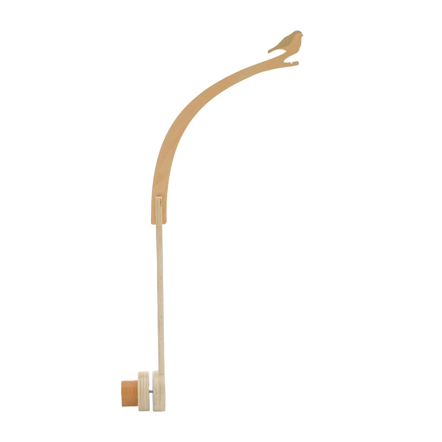 wooden baby crib mobile adjustable arm