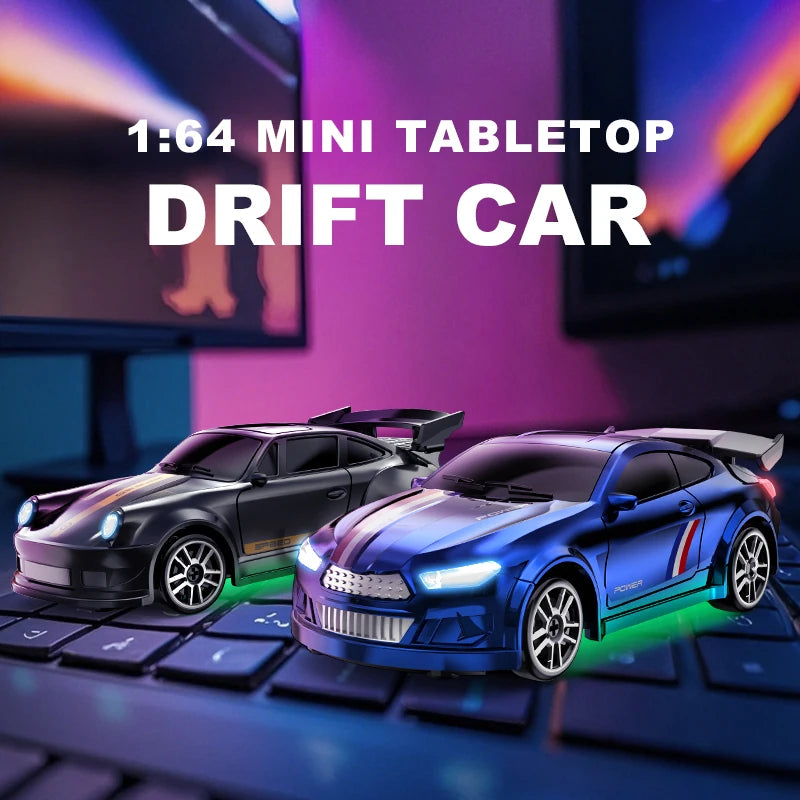Mini 4WD RC Drift Racing Car 1:64