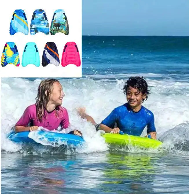 Children Inflatable Portable Bodyboard with Handles