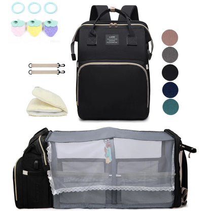 Diaper Bag Backpack – Stylish & Spacious Baby Travel Bag
