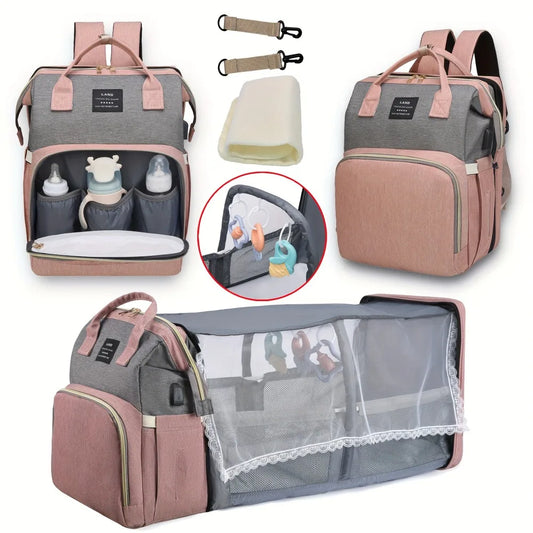 Diaper Bag Backpack – Stylish & Spacious Baby Travel Bag