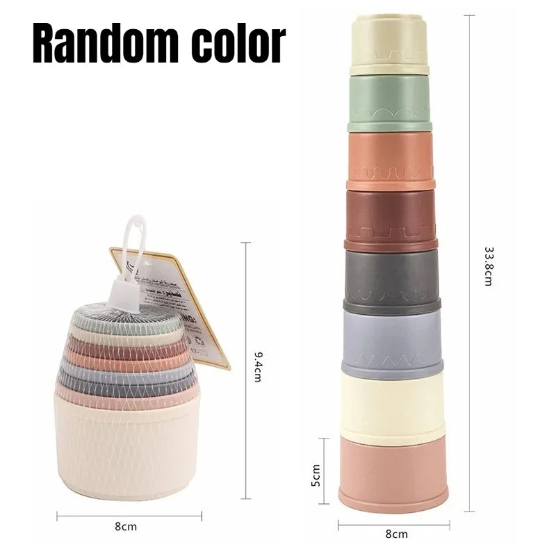 Montessori Baby Stacking Cups Toy Set Australia