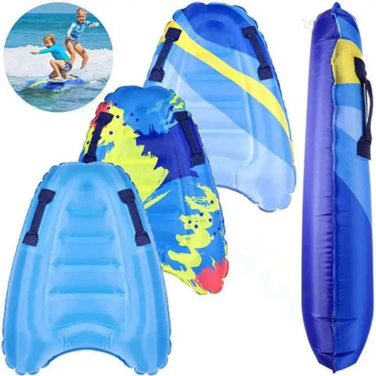 Children Inflatable Portable Bodyboard with Handles