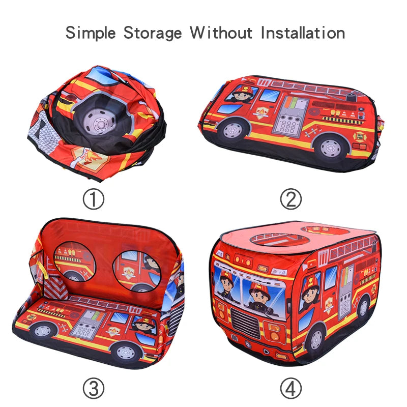 Fire Truck Tent