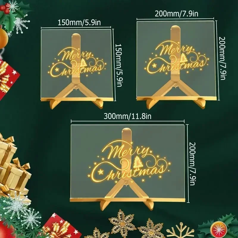 Acrylic Clear Light Up Drawing Board